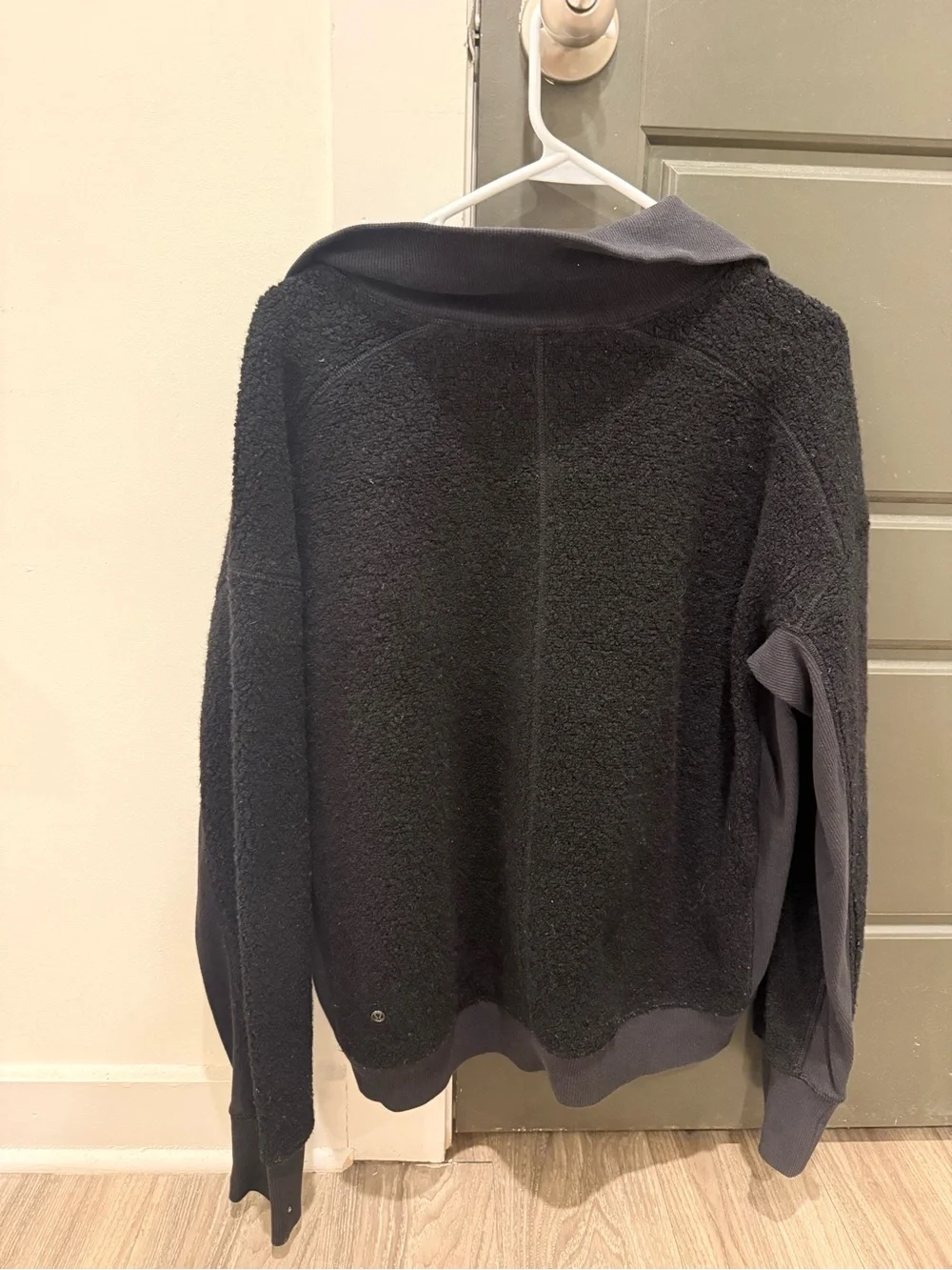 lululemon athletica Black women’s Zip-Up Sherpa Pullover